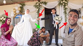 💍🙈The first night of Hajla and the first time alone together; an event that surprised Mohammad and M