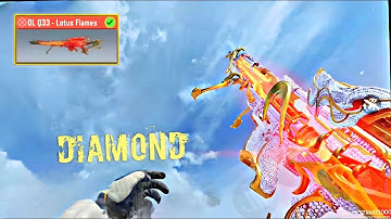 *UPDATED* MYTHIC DLQ33 DIAMOND CAMO GAMEPLAY + KILL EFFECT | DLQ MYTHIC COD MOBILE