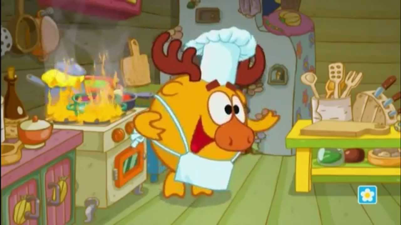 Куриный бульон готовят дети