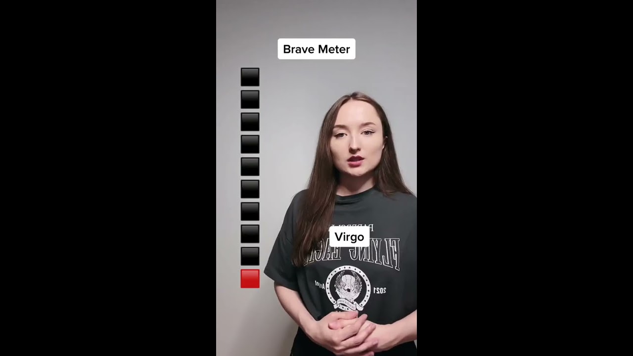 Brave Meter Part 1 More Zodiac Signs Videos Astroscope Tiktok