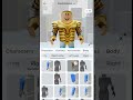 0 ROBUX AVATAR 💛 GOLD #robloxtrend #roblox (READ DESC)
