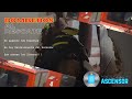 Bomberos al rescate, no pagaste Expensas, no hay mantenimiento del Ascensor, llegan los voluntarios.