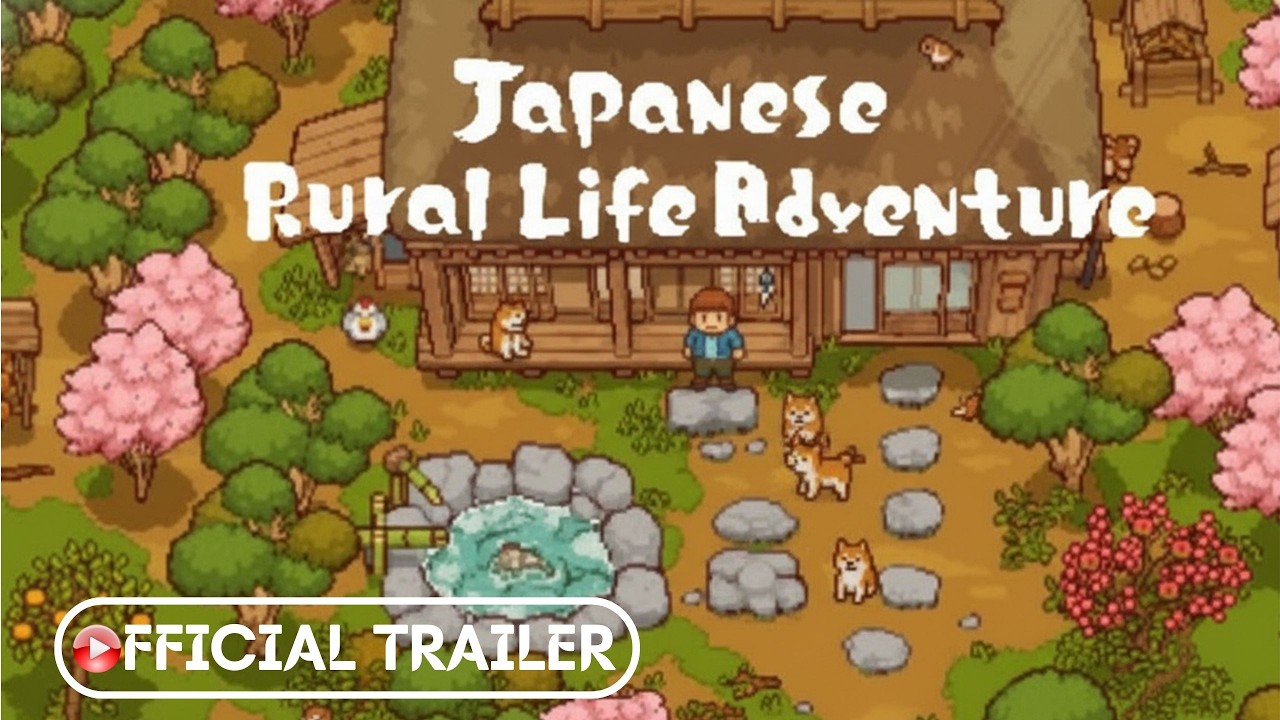 Japanese Rural Life Adventure | Official Steam Trailer - YouTube