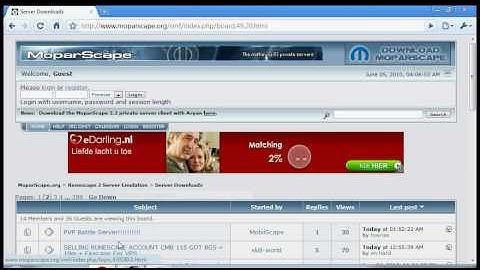 how to make a runescape private server easy!!!