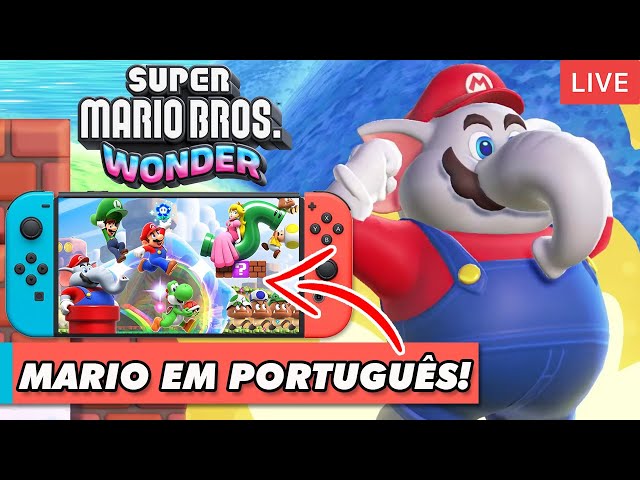 Graças ao site brasileiro de Super Mario Bros. Wonder, termo