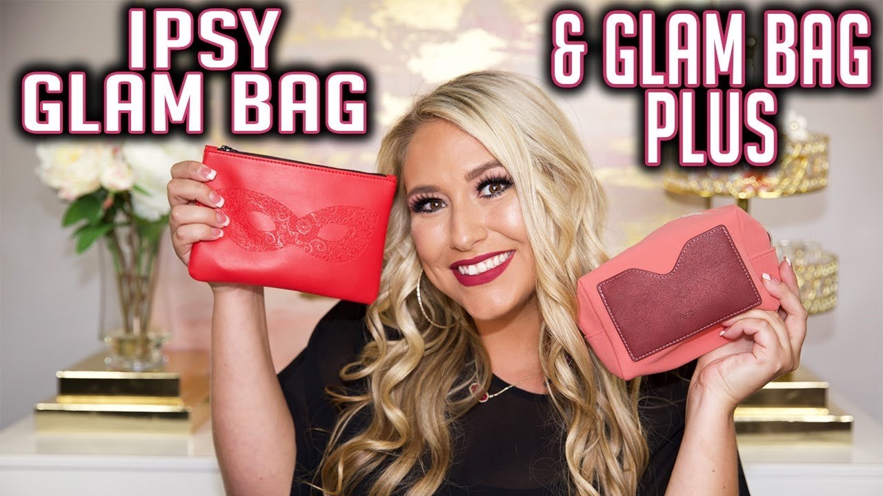 Ipsy Glam Bag & Glam Bag PLUS unboxing and try on! YouTube