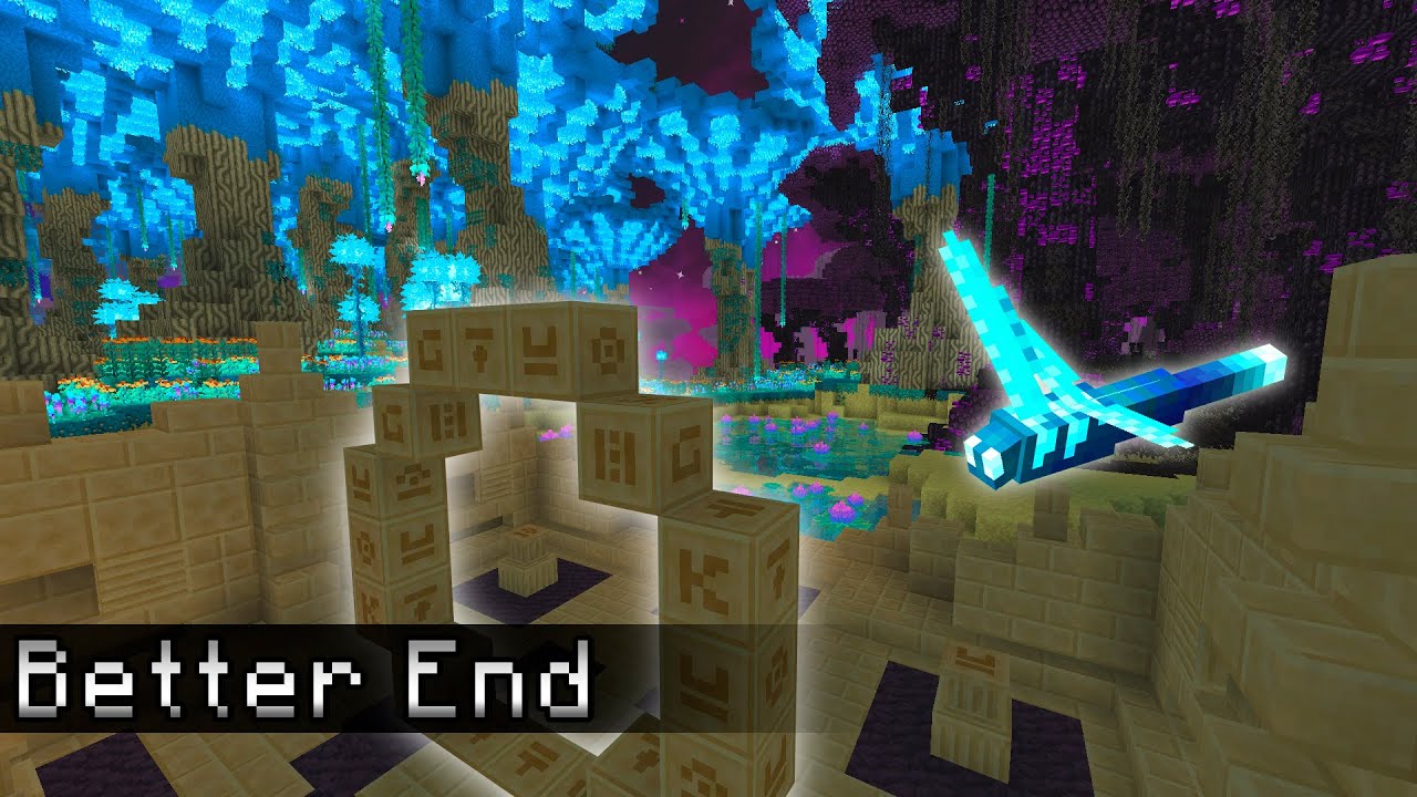 Better end. Мод на улучшенный ЭНДЕР мир. Мод better end. Better end Forge Minecraft. Better end Mod Кристаллы.
