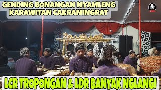 GENDING BONANGAN UYON-UYON NYAMLENG Lcr TROPONGAN & Ldr BANYAK NGLANGI #karawitan #gamelan #gending