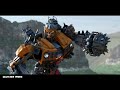 Transformers rise of the beasts  optimus and primal vs battletrap