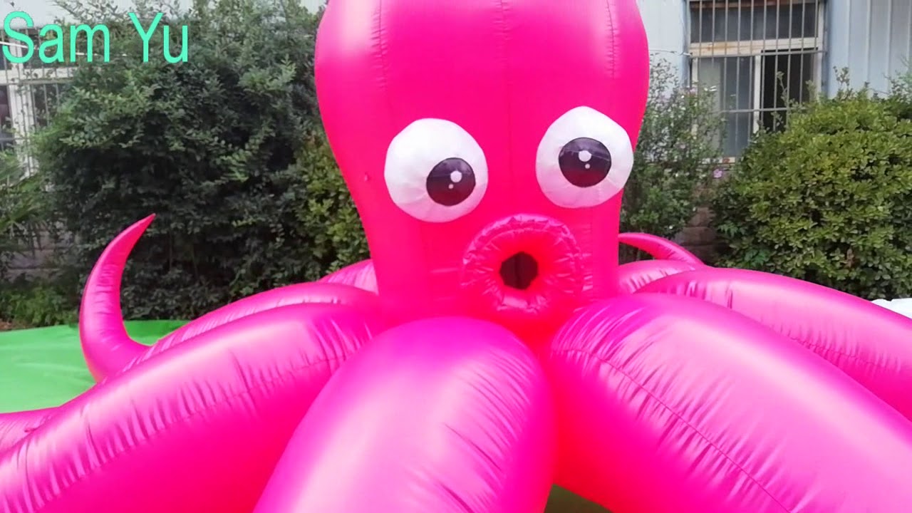 inflatable world Hanging inflatable octopus
