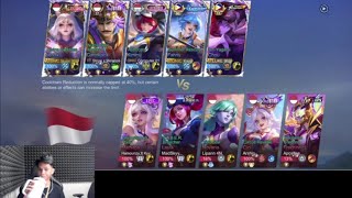 LUNOX GOLD LANE SKYLAR VERSUS TOP GLOBAL 1 LAYLA (MADSKYY)🔥 FANNY JUNGLER KAIRI 🎮 NABRAK PUSH RANK