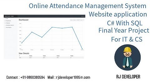 Online Attendance Management System - Ep03 | Final Year Project | Web Application