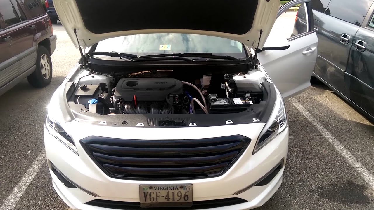 2015 LF Hyundai Sonata 2.4 eBay Cold Air Intake YouTube
