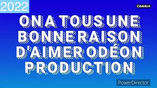Lévolution De Odéon Production Depuis 2018