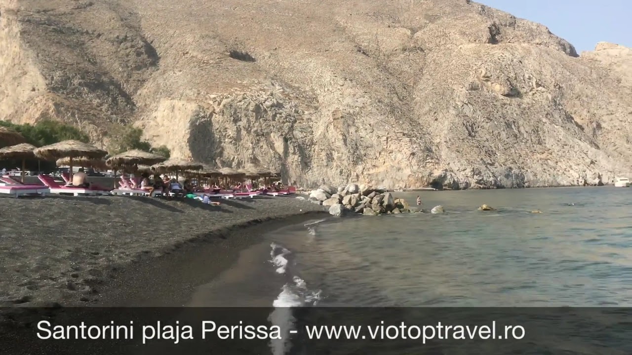 Insula Santorini Plaja Perissa - oferte vacanta Viotop Travel