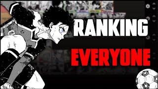 Ranking EVERY Striker in Blue Lock (All Forms)