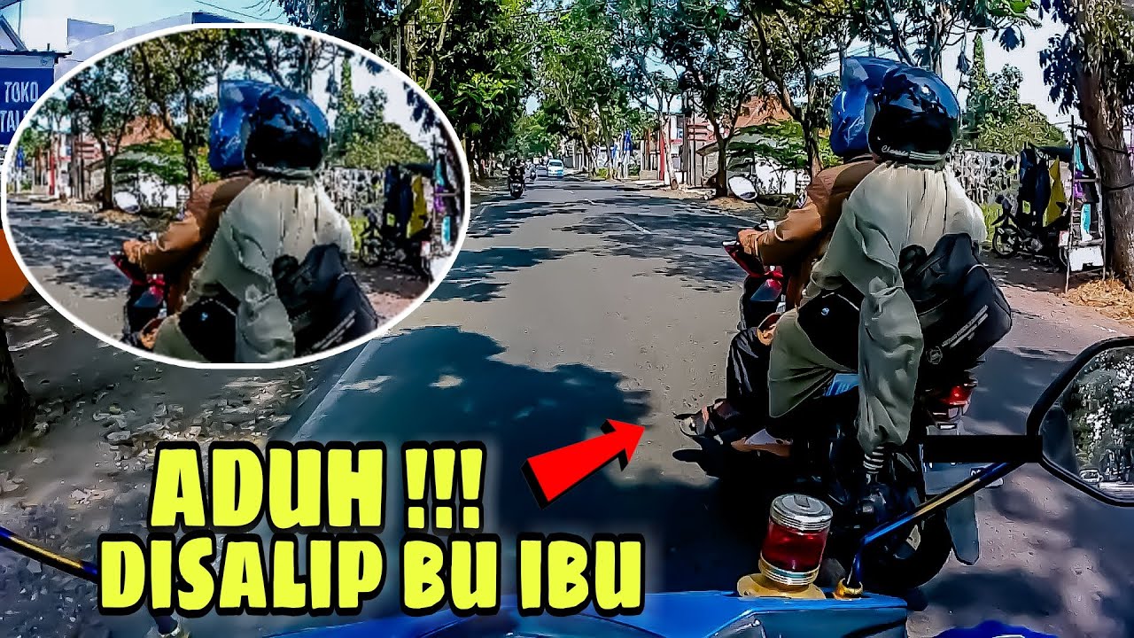 RIDING SANTUY JALAN PERAMUKA PANAS NYA LUAR BIASA