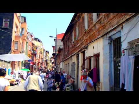 Турция Стамбул Бедный Район 3 июня 2012 Turkey Istanbul