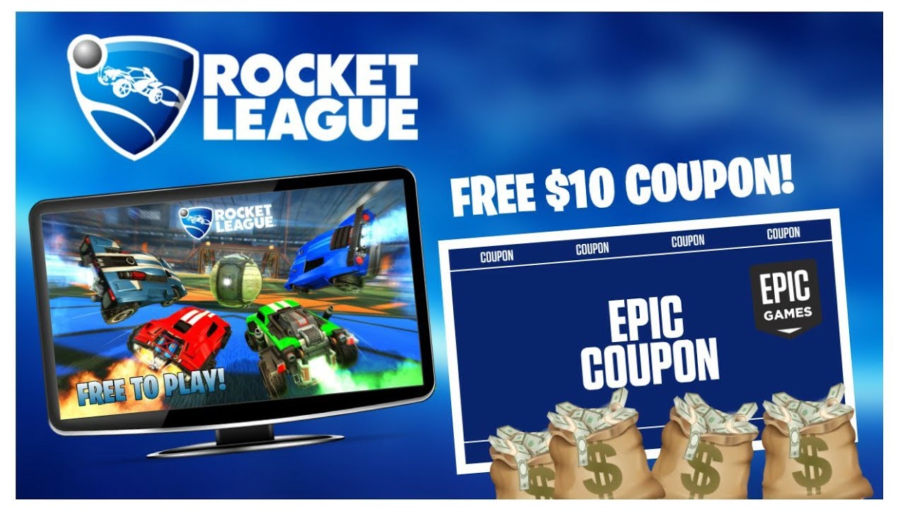 Earn a FREE 10 COUPON for Getting ROCKET LEAGUE! YouTube