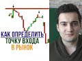 Правила входа в сделку. Как определить точку входа в рынок?