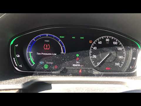 2018+ Honda Accord: TPMS (low tire pressure) Resetting Alert