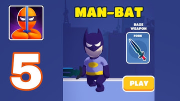 Stealth Master- Part 5 Man-Bat Gameplay Walkthrough Android/IOS (No Commentary...)
