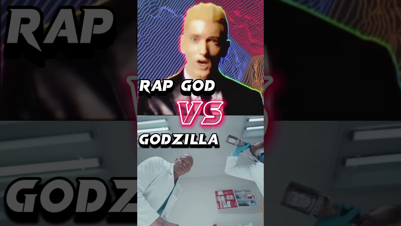 Rap god Vs Godzilla | Eminem 
