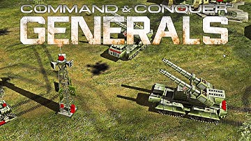 Super Nuke Cannon vs USA Air Force - Command and Conquer Generals Reborn Remake