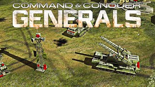 Super Nuke Cannon vs USA Air Force  Command and Conquer Generals Reborn Remake