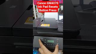 Canon GM4070 Ink Pad Resets Button Press#canon#service#reset #printersupportsoftware Canon GM4070 Ink Pad Resets Button Press#canon#service#reset #printersupportsoftware