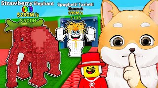 Sammy Elefant Brainrot OG si Spaghetti Tualetti Secret in Steal a Brainrot