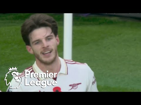 'The classic counter!': Declan Rice doubles Arsenal's lead v. Burnley | Premier League | NBC Sports