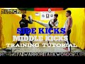 Taekwondo Side Kicks | Middle Kicks | Training Tutorial 