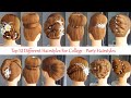 12 Different Hairstyles For College - Party Hairstyles | Hairstyles For Wedding | Bridal Hairstyles