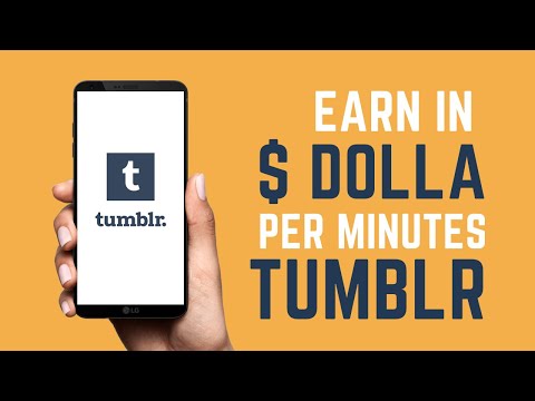 Earn Money from Tumblr.com | Earn $500 Per Week | Make Money Online