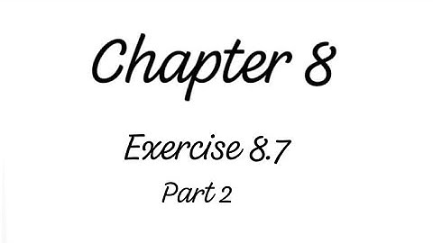 Sindh Text Book Board Mathematics For Class 7 Chapter 8 Exercise 8.7 Question 2