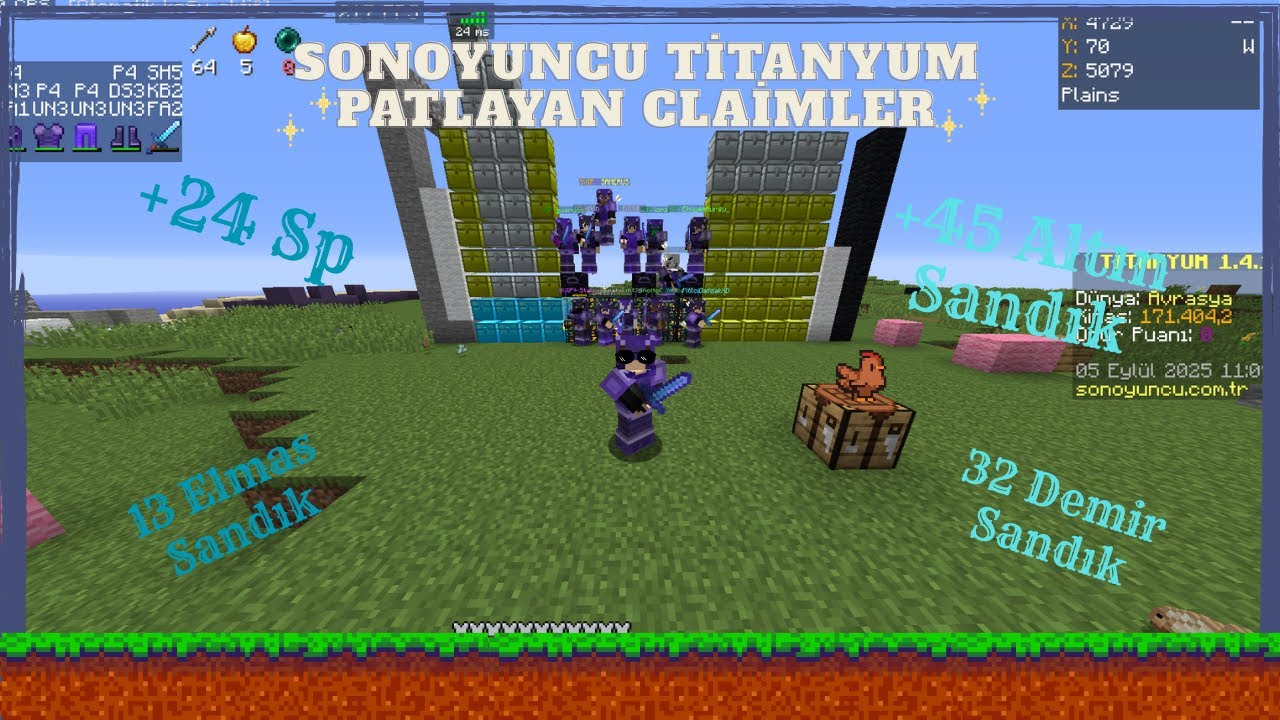 SonOyuncu Titanyum Patlayan Efsane Dolu Claimler !!!