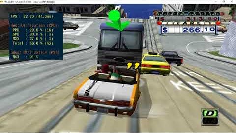 [RPCS3 v0.0.6-8505] Crazy Taxi