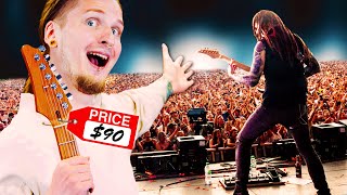 I played the world's biggest gig with a $90 guitar