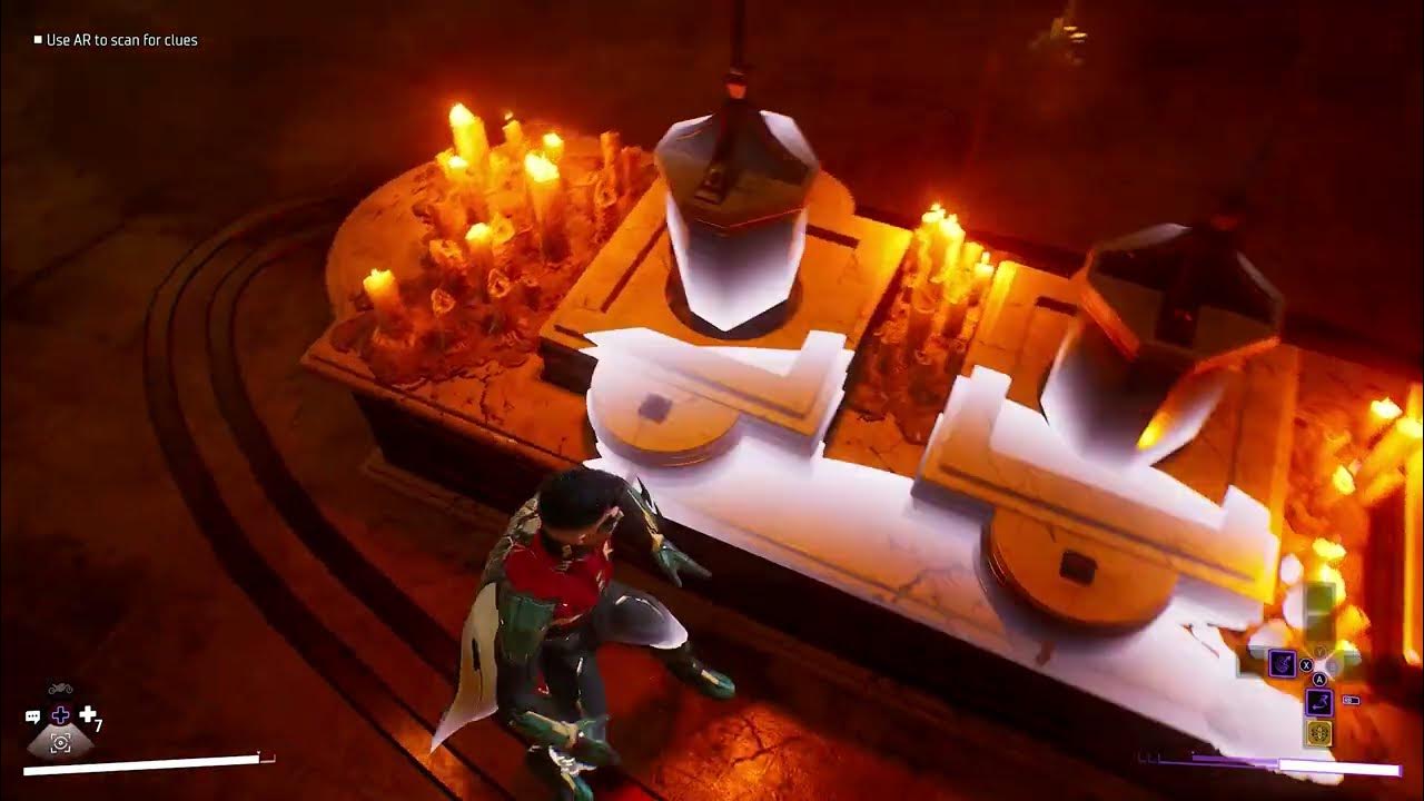 Gotham Knights Powers Club Walkthrough Follow Trail of Blood Use AR to Scan for Clues YouTube