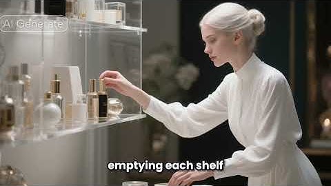 [4K] Clean With Me - Transparent Shelf Cleaning Routine | With Luna