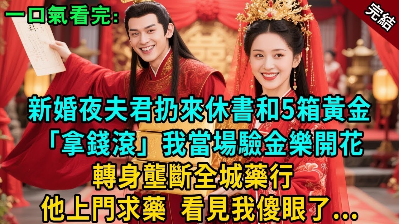 完結古言爽文：新婚夜被灌毒酒扔亂葬崗，死人堆裏撿個傻子做夫君！大婚日三千暗衛齊聲下跪：恭迎王爺王妃回府！#小説 #原創 #有聲小說 #古言 #爽文 #大女主 #逆襲 #反轉 #打臉 #綠茶 #完