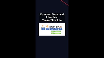 Common Tools and Libraries: TensorFlow Lite #ai #artificialintelligence #machinelearning #aiagent