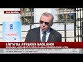 Cumhurbaşkanı Erdoğan'dan 'Karabağ' açıklaması: Rusya kadar, barış içinde yer alma hakkımız var