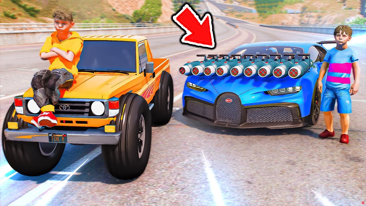 الشاص الخارق ضد البوقاتي المدمر😱🔥!! | فلم قراند