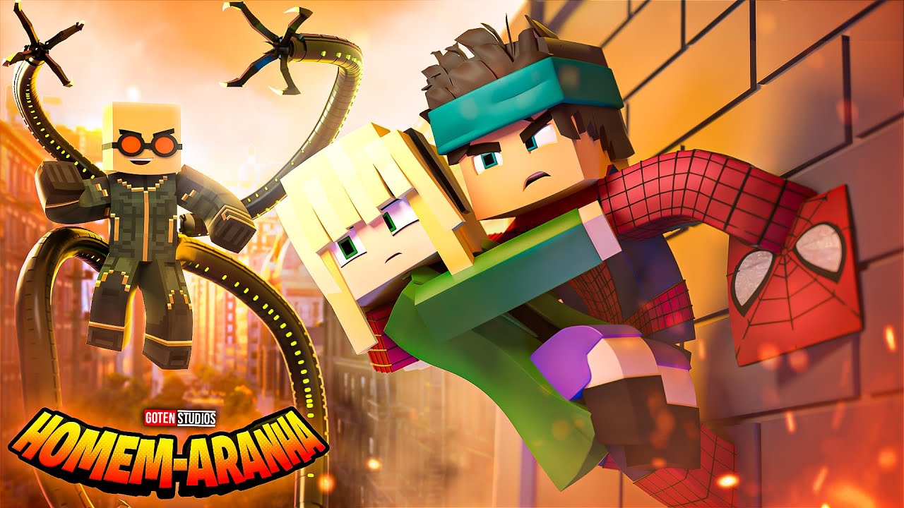 Minecraft: O HOMEM ARANHA - ELA DESCOBRIU MEU SEGREDO! #Parte2