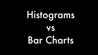 Histogram vs. Bar Chart