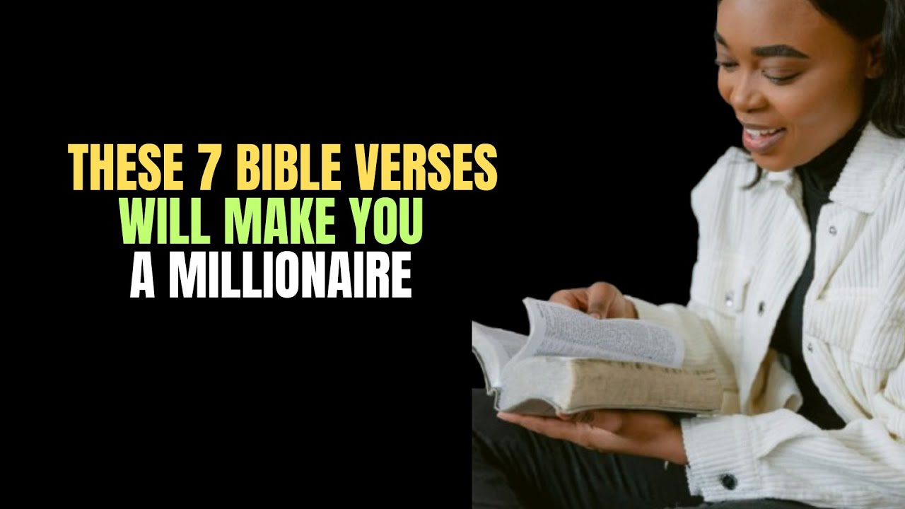 These 7 Bible Verses Made Me a Millionaire: Secrets to Godly Wealth ...