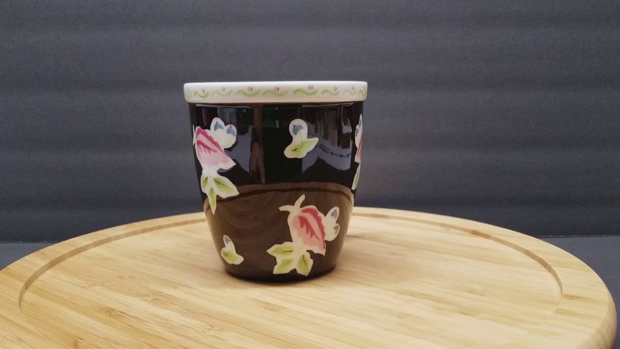 Starbucks floral mug YouTube