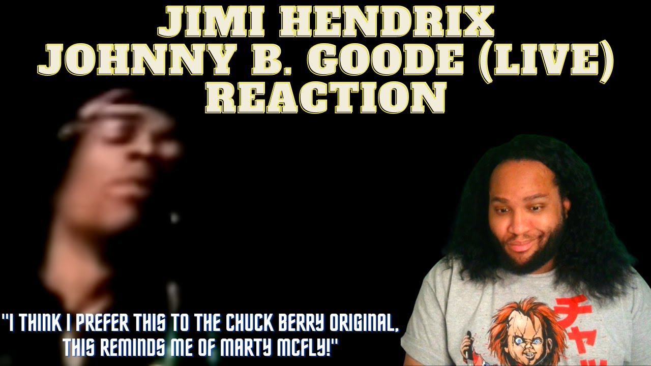 Jimi Hendrix Johnny B  Goode reaction